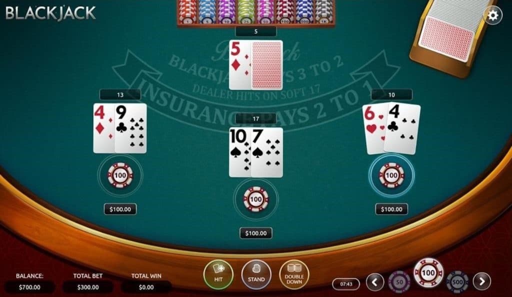 Blackjack Vibra Gaming