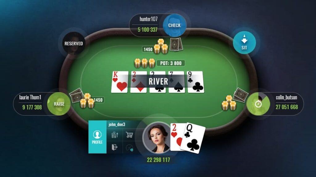 Texas holdem online poker